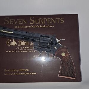 Colt Seven Serpents Book with Revolver Image